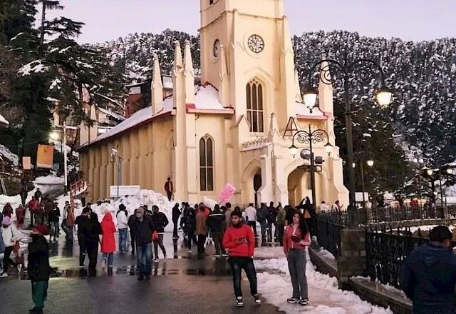 Climate in Shimla